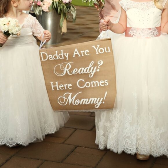 Simply Beautiful Ivory Lace and Tulle Special Occasion Dress for Girls - Picture 3 of 11